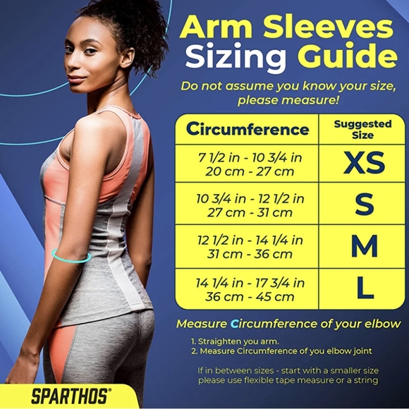 Sparthos Arm sleeves - includes 2 arm sleeves in black - Picture 6 of 6